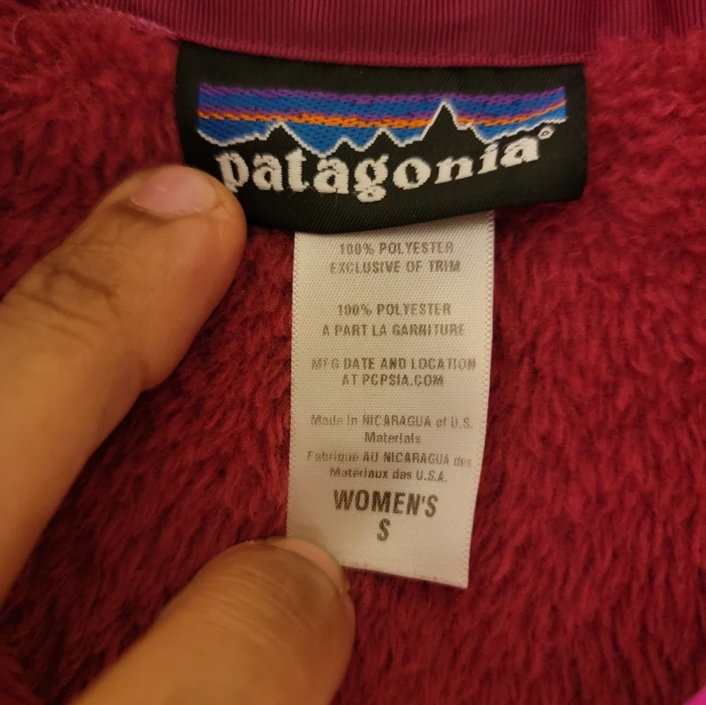 Patagonia Re-tool Snap Red Pullover Fleece. Size S - Picture 3 of 6